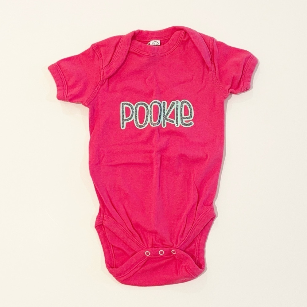 Rabbit Skins 12M “Pookie” onesie